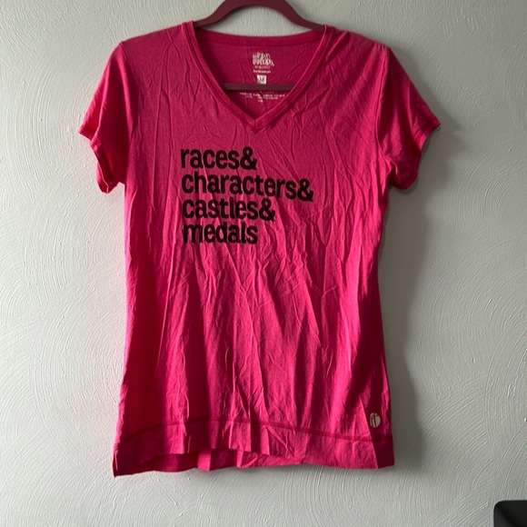 Raw Thread Disney Races Womens Shirt Size Medium - Picture 1 of 1